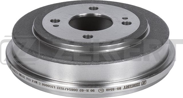 Тормозной барабан Zekkert задний для Honda Logo 1999-2002. Артикул BS-5540