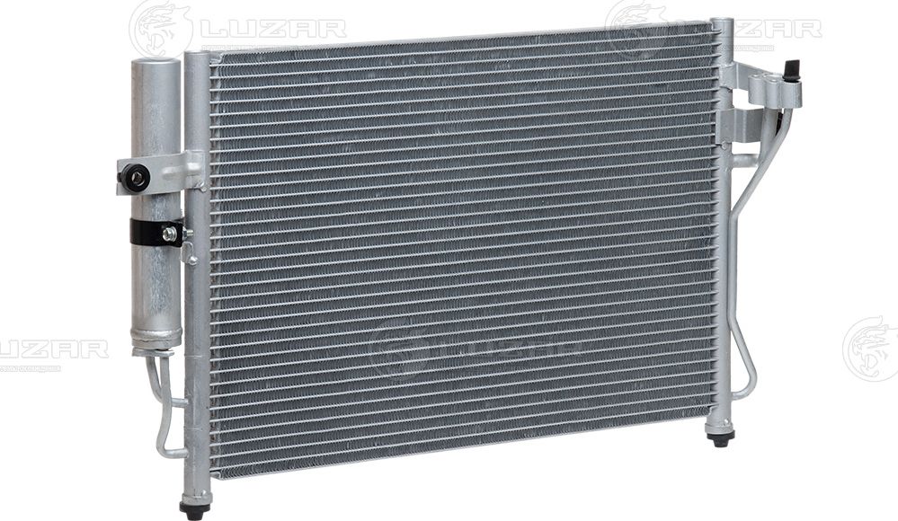 Радиатор кондиционера (конденсатор) Luzar (алюминий). Артикул LRAC 081C1