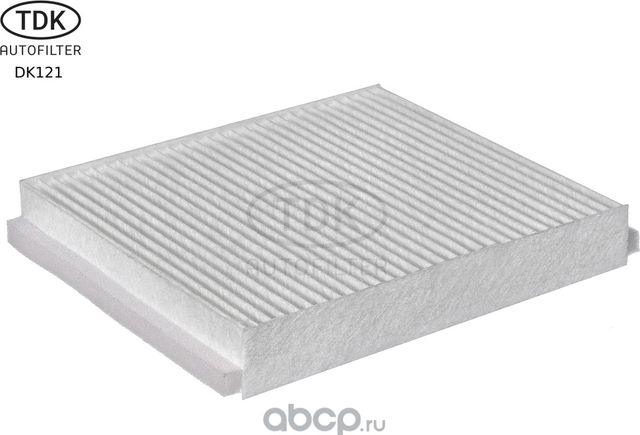 Фильтр салона FORD FOCUS CABRIO, FOCUS II VOLVO C30, C70 II (CABRIO), S40 II, V5 (ТДК). Артикул DK121