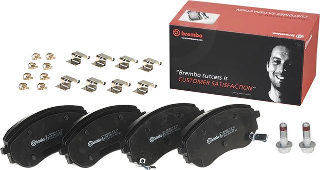 Тормозные колодки Brembo передние для Nissan Navara D23 2019-2026. Артикул P 50 144