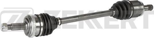 Полуось (привод в сборе, приводной вал) Zekkert передняя левая для Lada Vesta I 2015-2026. Артикул AW-5569
