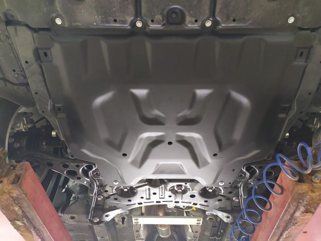 Защита композитная АВС-Дизайн для картера и КПП Toyota Corolla E210 2018-2026. Артикул 24.35k