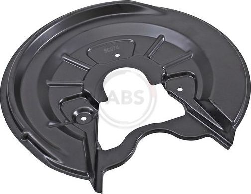 Кожух (щиток) тормозного диска ABS (алюминий) задний левый для Volkswagen Golf Plus I 2004-2013. Артикул 11005