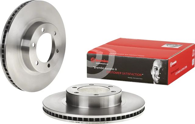 Тормозной диск Brembo PRIME LINE передний для Lexus GX I 2001-2009. Артикул 09.A204.10