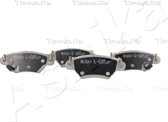 Тормозные колодки ASHIKA. Артикул 51-00-00016