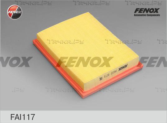 Воздушный фильтр Fenox для Ford KA I 2001-2008. Артикул FAI117