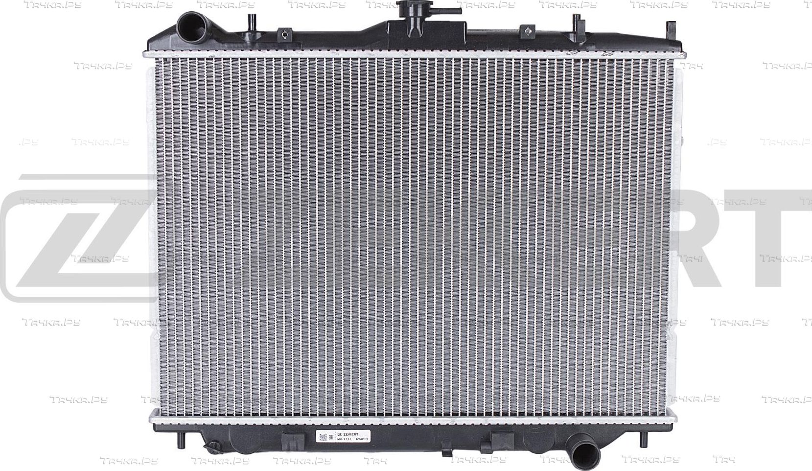 Радиатор охлаждения двигателя Zekkert для Great Wall Hover H3 2009-2016. Артикул MK-1551