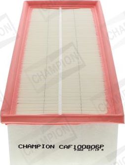 Воздушный фильтр Champion. Артикул CAF100806P