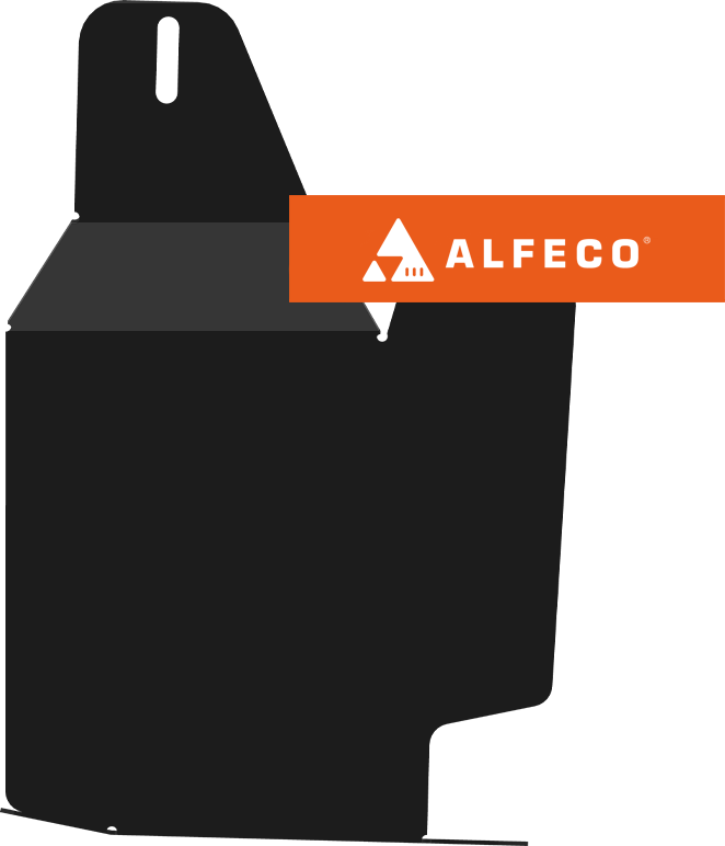 Защита Alfeco для приводного ремня моторного отсека Chery Tiggo 7 (вкл. Tiggo 7 Pro) 2019-2026. Артикул ALF.02.24