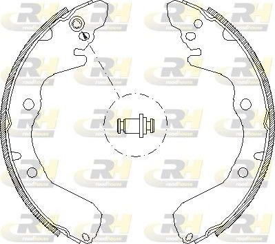 Тормозные колодки RoadHouse. Артикул 4645.00