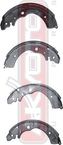 Тормозные колодки Akyoto Packing AKYOTO. Артикул AKS-2003