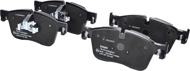 Тормозные колодки Delphi (Low-Metallic). Артикул LP3187