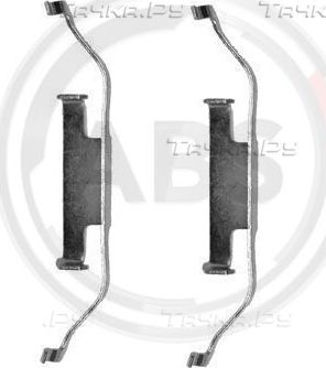 Комплектующие тормозной колодки ABS. Артикул 1097Q