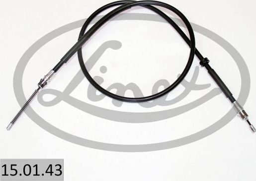 Трос ручника (тросик ручного тормоза) Linex правый/левый для Ford Mondeo I 1993-1996. Артикул 15.01.43
