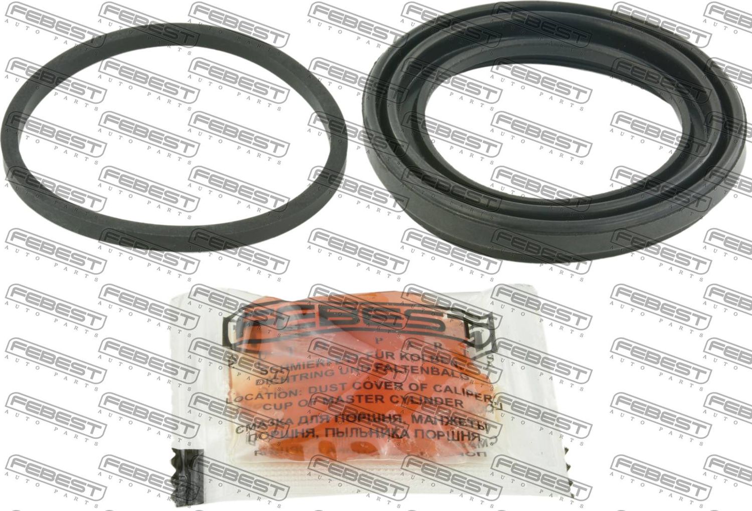 Ремкомплект тормозного суппорта Febest. Артикул 2675-RAPF