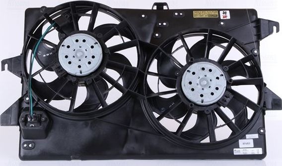Вентилятор радиатора двигателя Nissens для Ford Mondeo III 2000-2007. Артикул 85483