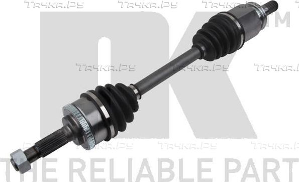 Полуось (привод в сборе, приводной вал) NK для Nissan Primera P11 1996-2002. Артикул 502213