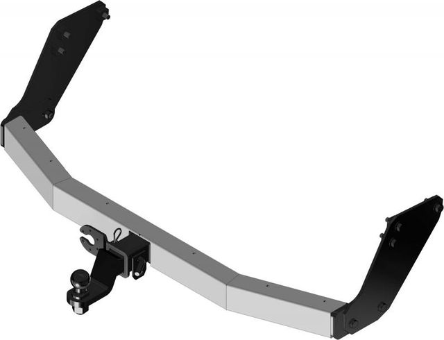 Фаркоп PT Group c накладкой из нержавейки для Great Wall Wingle 7 2020-2026. Американский квадрат. Артикул GWW-20-991124.00 (GWW991101) 