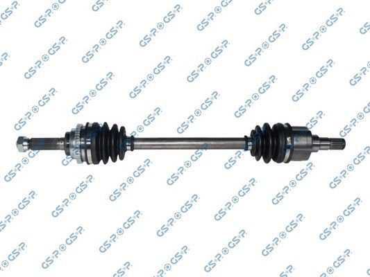 Полуось (привод в сборе, приводной вал) GSP передняя левая для Chevrolet Matiz II 2005-2013. Артикул 212025