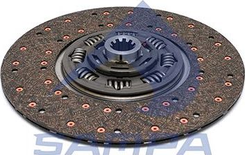 Диск сцепления Sampa. Артикул 079.445