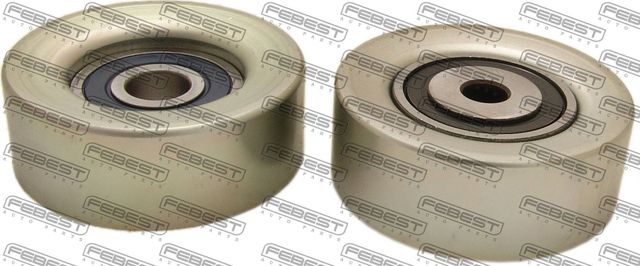 Натяжной ролик (натяжитель) приводного поликлинового ремня Febest для Honda Pilot II 2009-2015. Артикул 0387-YF4-KIT