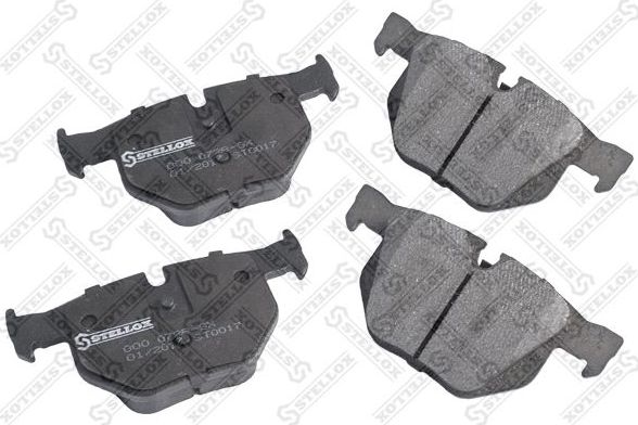 Тормозные колодки Stellox. Артикул 000 072B-SX