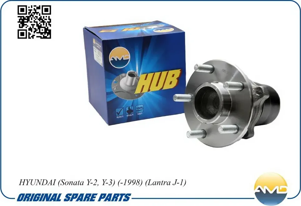 Ступица с подшипником FORD FOCUS 2 04- задн. (AMD) AMD. Артикул AMDHUB54