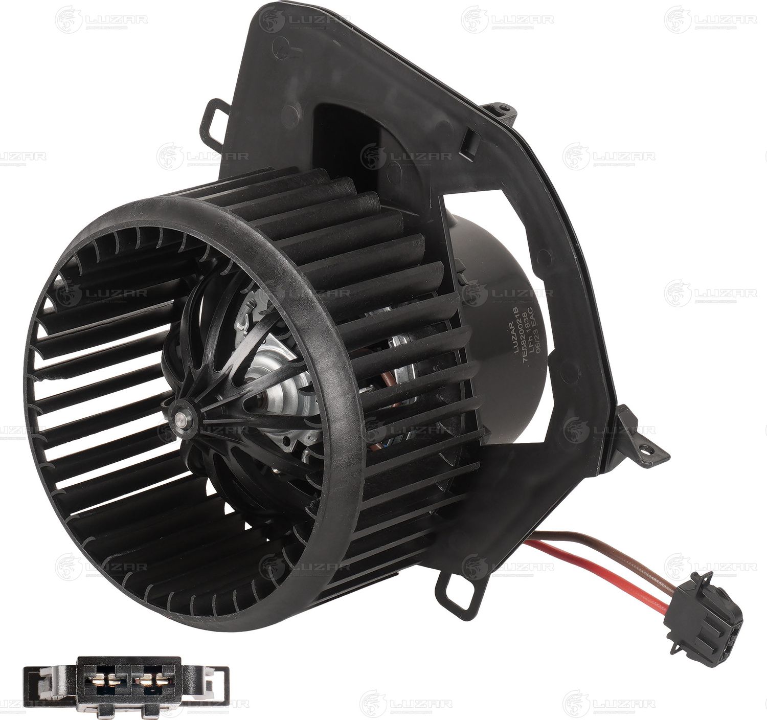 Вентилятор, мотор печки (отопителя) салона Luzar. Артикул LFh 1838