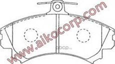 Колодки MITSUBISHI Carisma, Colt, VOLVO S40, V40 (1995-2012) передние (Aiko). Артикул PF3090