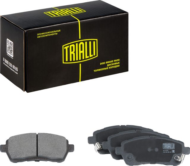 Тормозные колодки Trialli (Low-Metallic). Артикул PF 2210