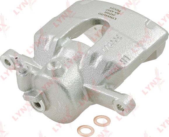 Тормозной суппорт LYNXauto передний левый для Skoda Fabia II 2006-2014. Артикул BA-4347
