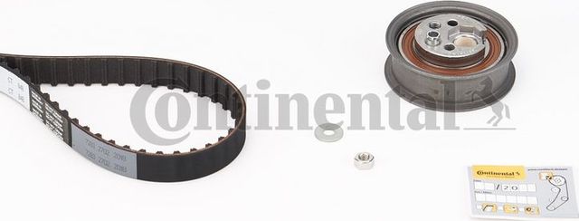 Ремень ГРМ с роликами (комплект) ContiTech для Audi A4 I (B5) 1994-2001. Артикул CT848K3