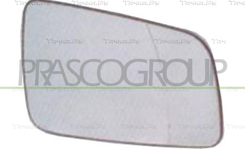 Зеркальное стекло бокового зеркала Prasco правое для Opel Astra G 1998-2009. Артикул OP0177513