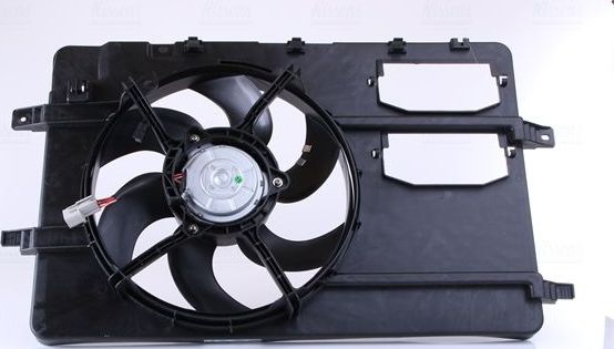 Вентилятор радиатора двигателя Nissens (полимерный материал) для Smart Forfour I ((W454) 2004-2006. Артикул 85593