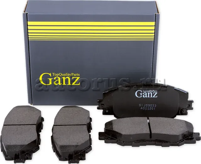 Колодки торм.пер. (Ganz). Артикул GIJ09033