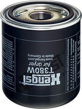 Патрон осушителя воздуха пневмосистемы Hengst. Артикул T380W