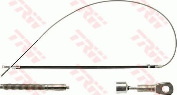 Трос ручника (тросик ручного тормоза) TRW. Артикул GCH1682