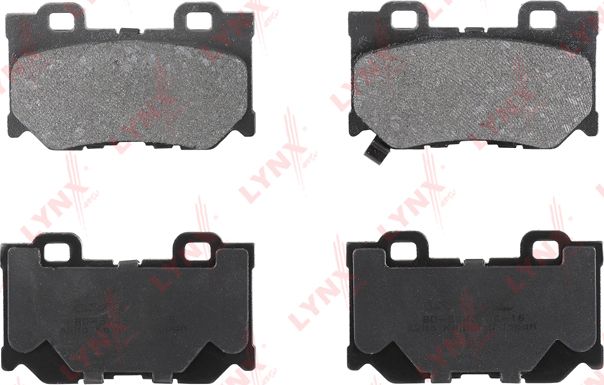 Тормозные колодки LYNXauto задние для Infiniti QX70 2013-2017. Артикул BD-5743