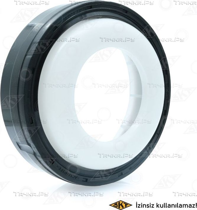Сальник коленвала SKT (PTFE (политетрафлуороетилен)/ACM (полиакрил-каучук)) для BMW X5 III (F15) 2013-2018. Артикул 047914-FP