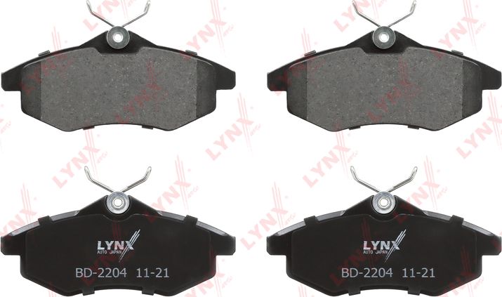 Тормозные колодки LYNXauto. Артикул BD-2204