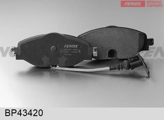 Тормозные колодки Fenox. Артикул BP43420