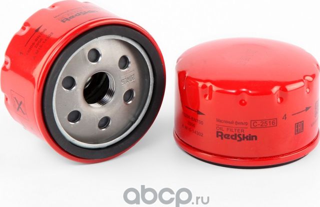 Фильтр масл. RENAULT Logan, Duster, Sandero, Megane(=С2512), C-2516 REDSKIN Redskin. Артикул C2516