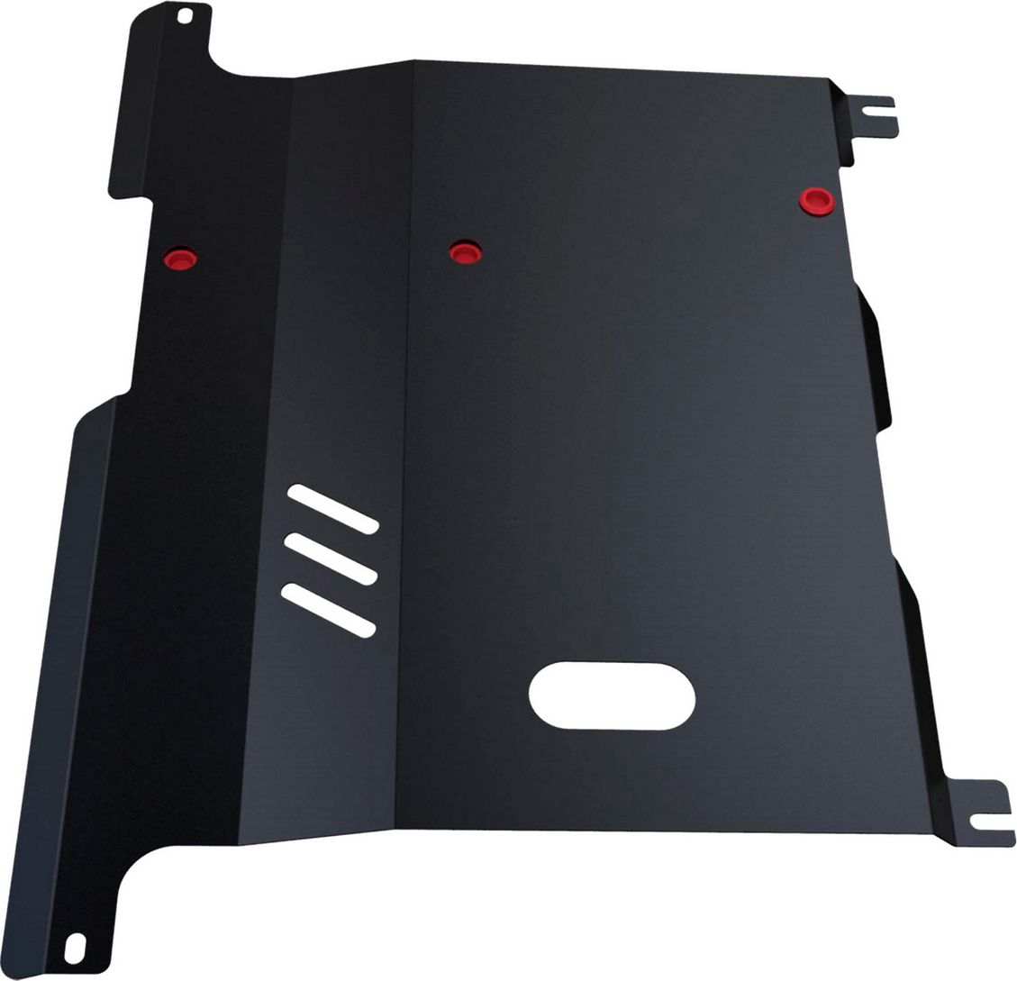 Защита АвтоБРОНЯ для картера и КПП Mazda Demio I DW 1997-2003. Артикул 111.03808.1