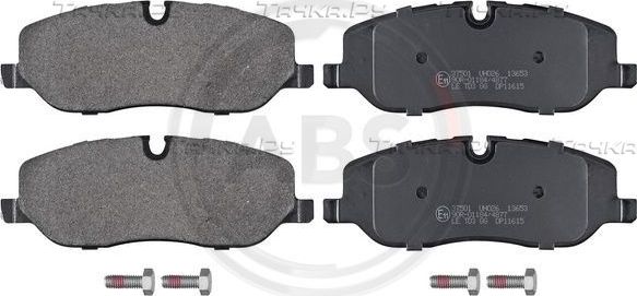 Тормозные колодки ABS. Артикул 37501