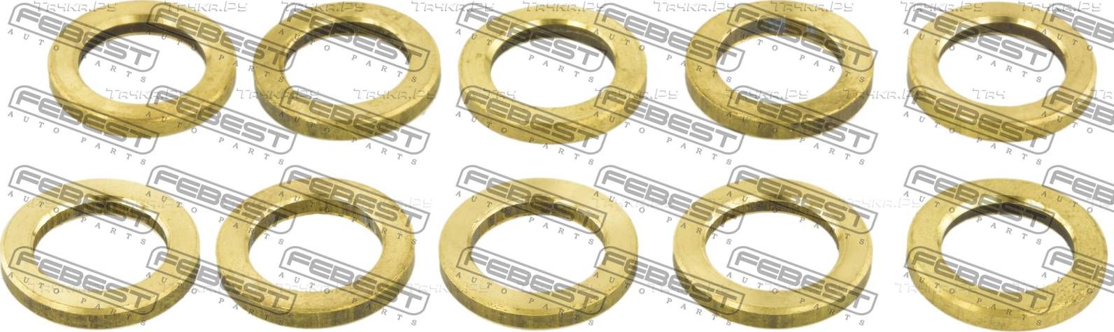 Кольцо форсунки уплотнительное Febest для Toyota Land Cruiser Prado 70 1990-1993. Артикул RINGFL-025-PCS10