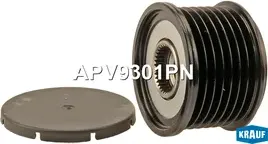 Шкив обгонный генератора Krauf. Артикул APV9301PN