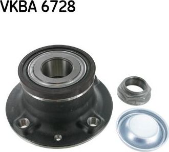 Ступичный подшипник (комплект) SKF. Артикул VKBA 6728
