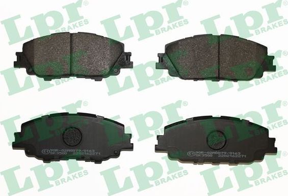 Тормозные колодки LPR. Артикул 05P2271