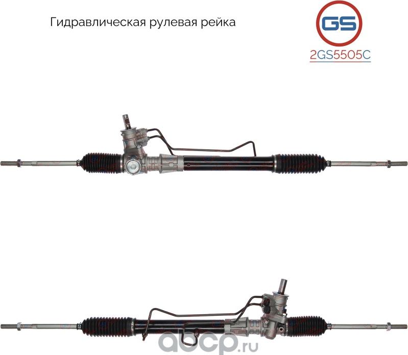 Новая рулевая рейка Renault Clio II / Symbol 1998-2008,Renault Kangoo 1997-2008 (GS). Артикул 2GS5505C