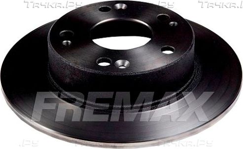 Тормозной диск Fremax задний для Honda Accord IV 1990-1993. Артикул BD-0055